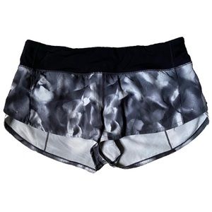 lululemon print shorts